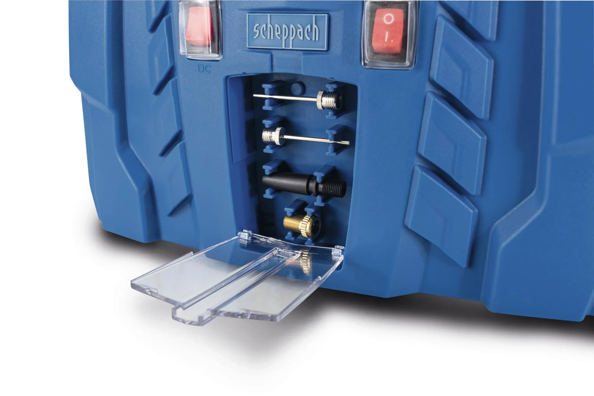 Mobiler Kompressor Air Force 5 / elektrische Luftpumpe, 230V / 12V, 8 bar inklusive Zubehör - 2