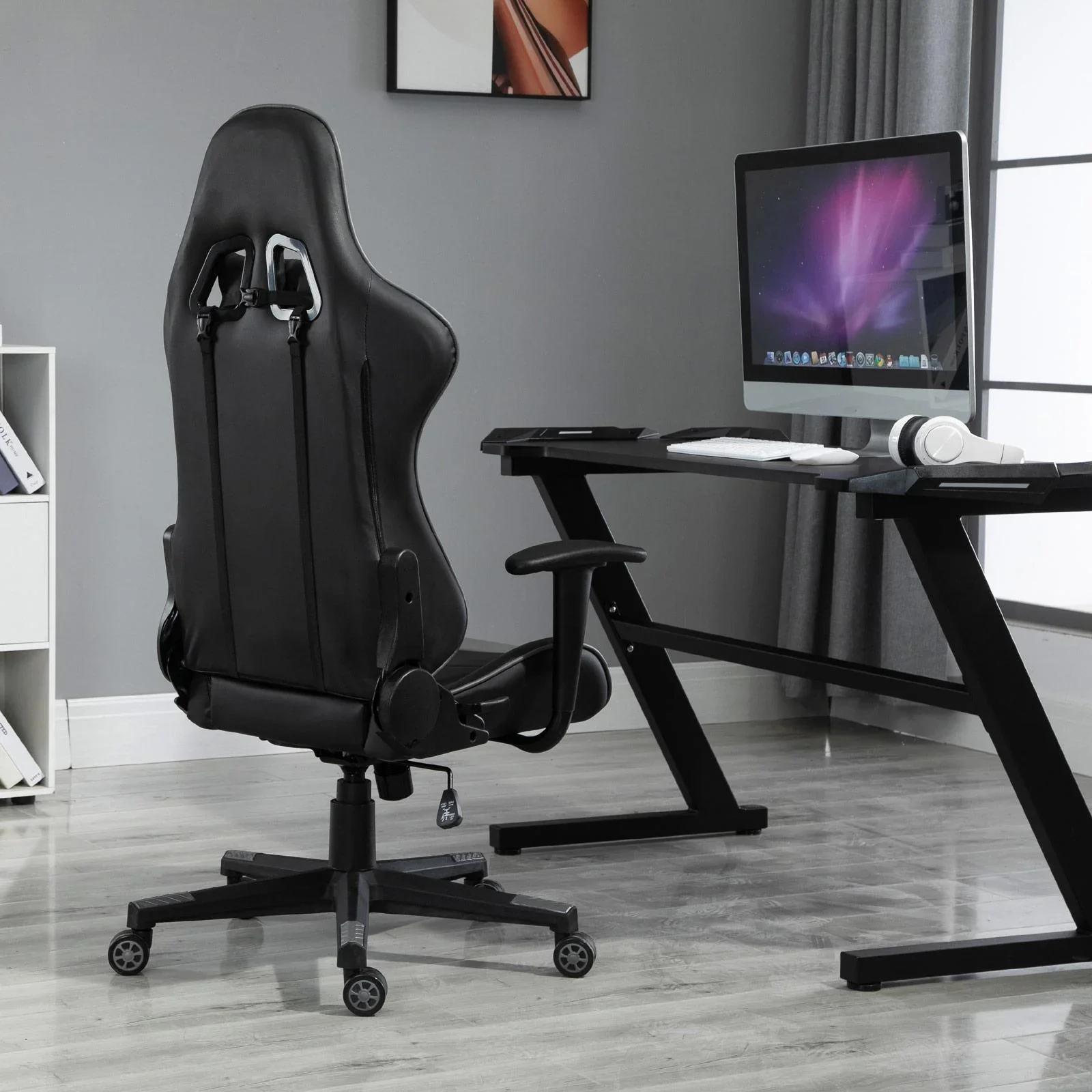 Spielstuhl, schwarz - 0