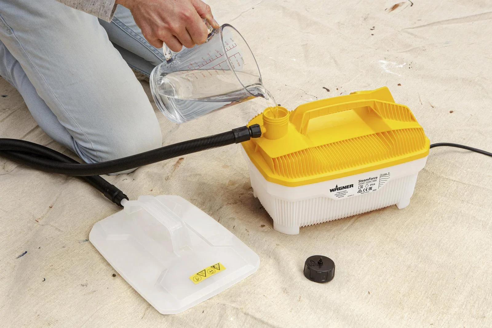 Dampftapetenablöser SteamForce - 3