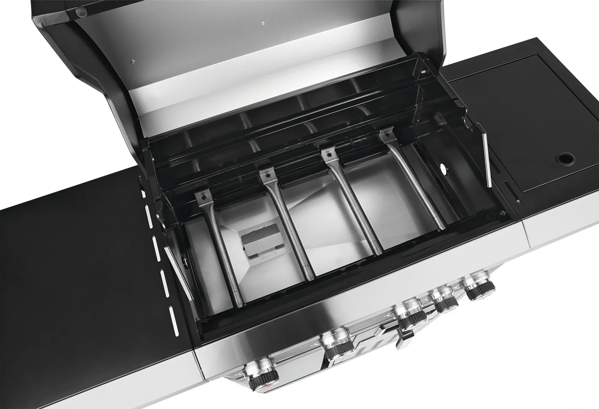 Gasgrill "Fryton 4.1 GG-II-492" Schwarz-Silber - 0