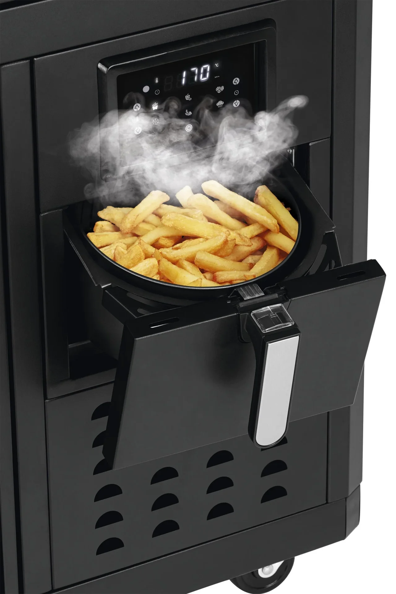 Gasgrill "Fryton 4.1 GG-II-492" Schwarz-Silber - 2