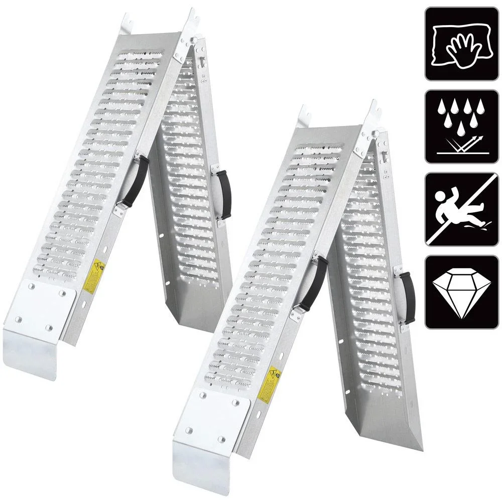 Auffahrbare Laderampe 2 x - 400 kg - 4