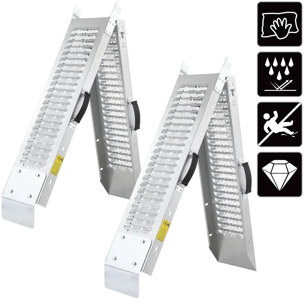 Auffahrbare Laderampe 2 x - 400 kg - 8