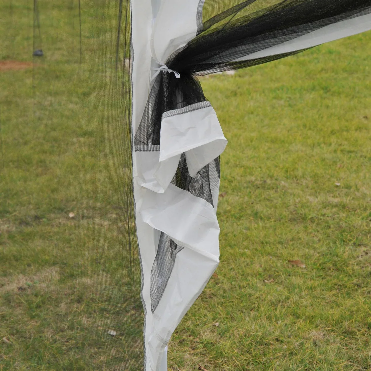 Pavillon Partyzelt mit Seitenwänden 4x3m - 5