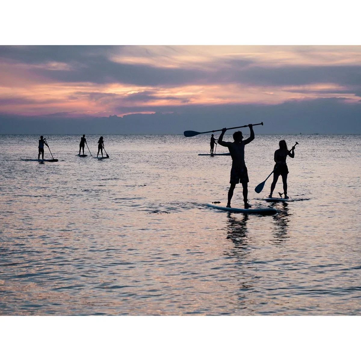 DUOSET! Pacific 6-teiliges Sup Board Set - 285cm - Premium Version - Aufblasbares Paddle Board - Max. 100kg - 0