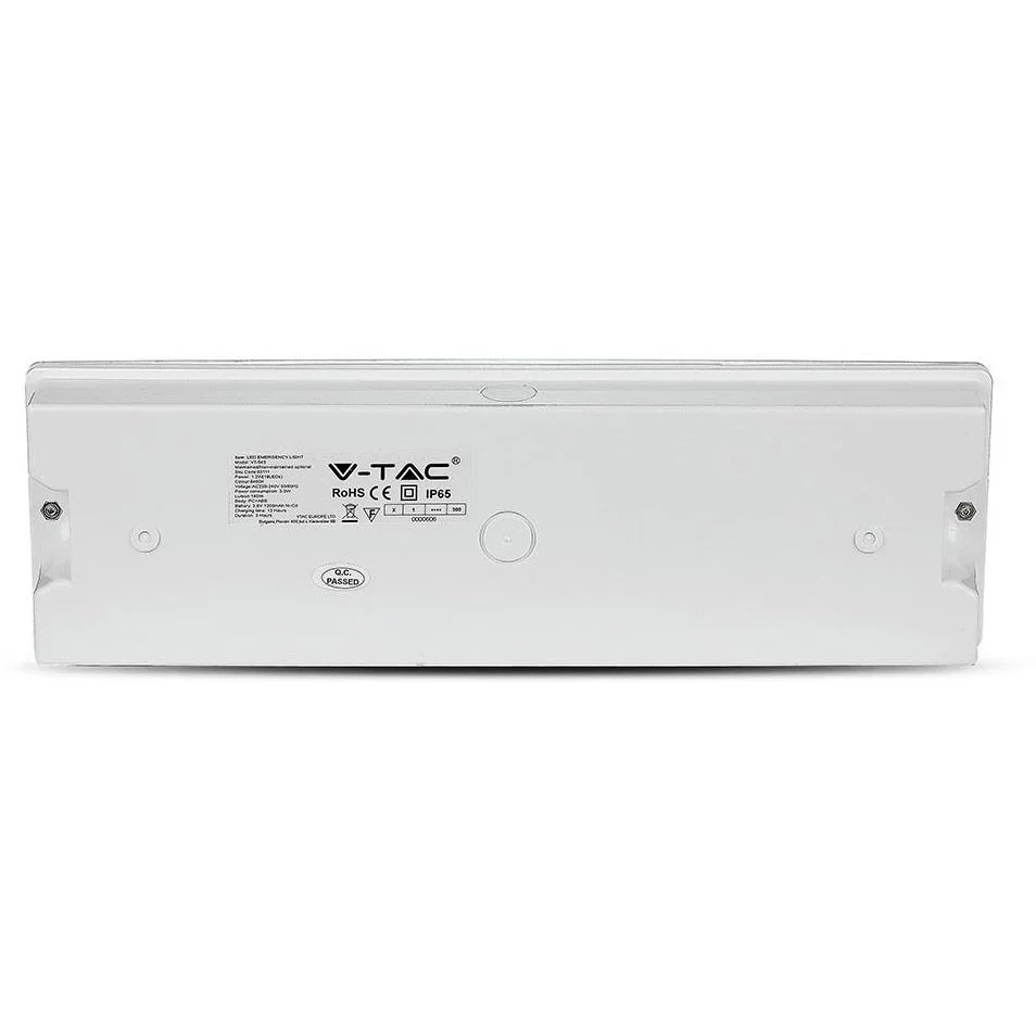 VT-543 Notfall-Leuchte - LED - Anbau - 3W - IP65 - 3