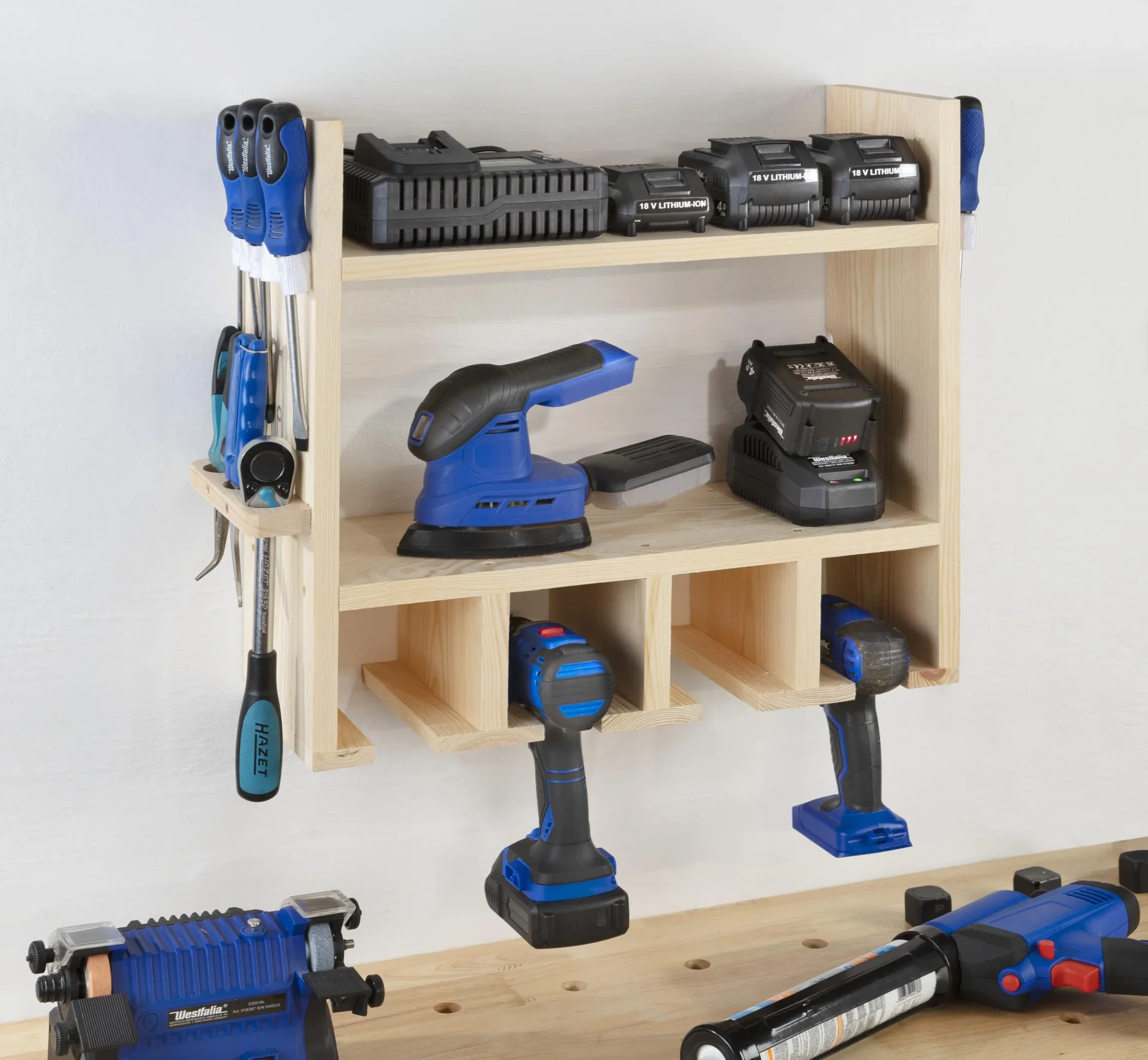 Holz-Wandregal Universal - 1