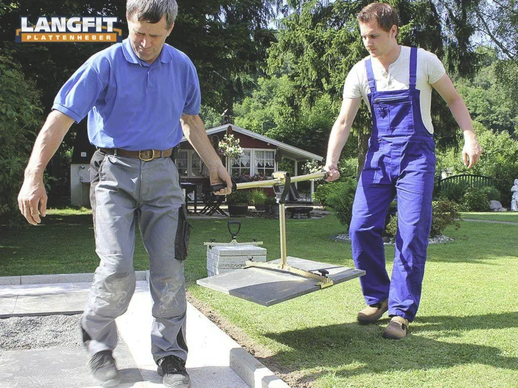 Plattenheber-Tragearm für 2 Personen - 0