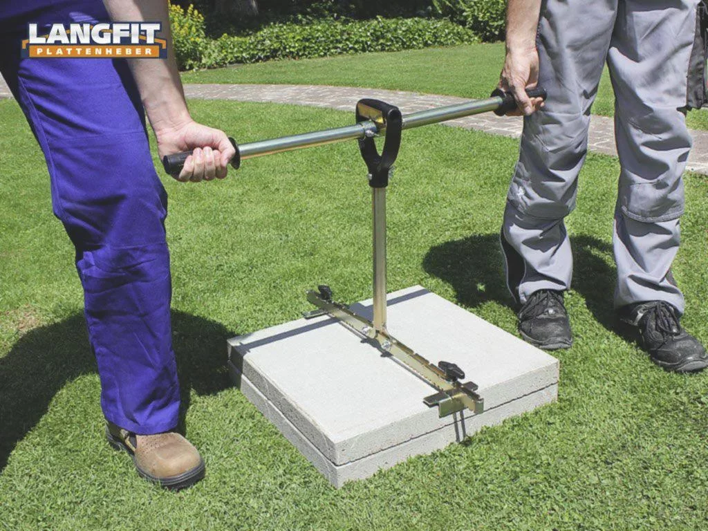 Plattenheber-Tragearm für 2 Personen - 1