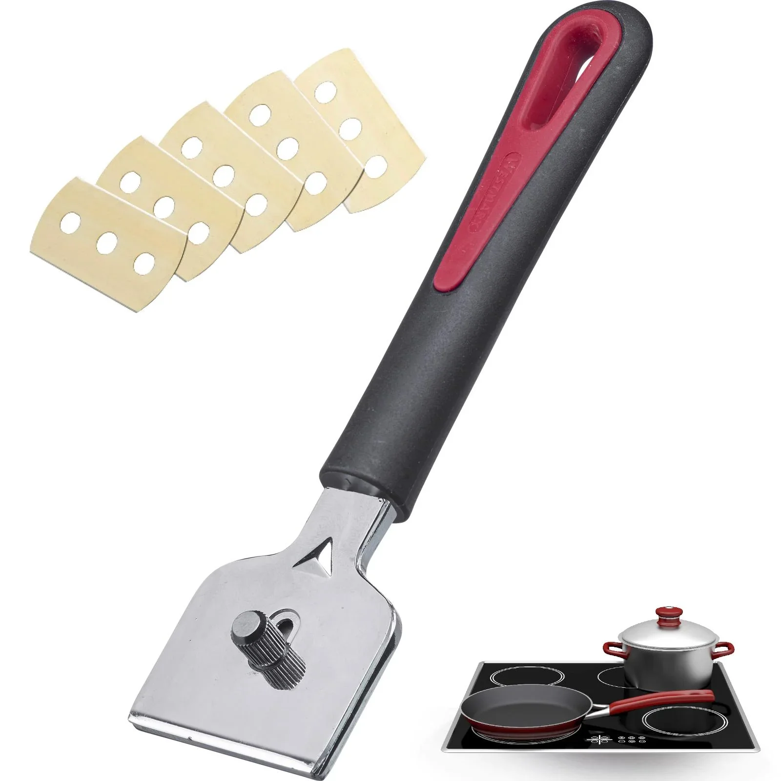 Glaskeramikfeld- und Reinigungsschaber "Gallant" - 3