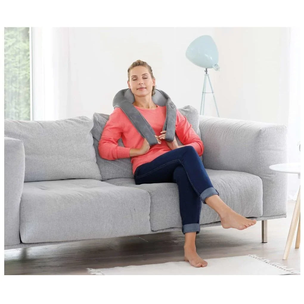 Medisana Shiatsu-Nackenmassagekissen NM 880 anthrazit und grau - 0