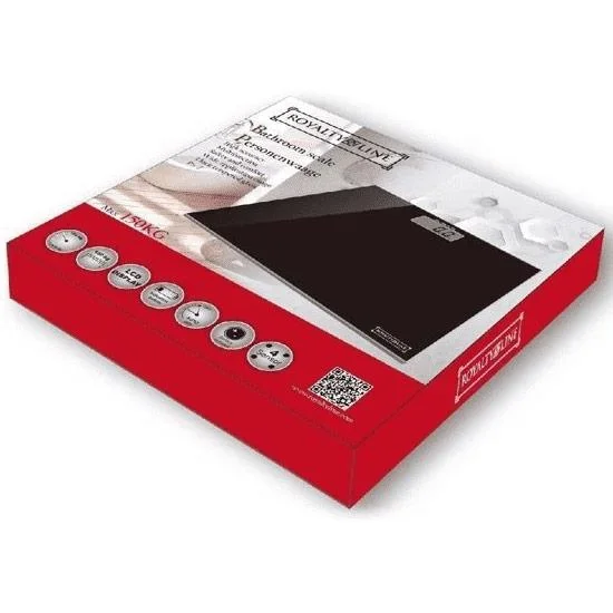 Digitale Badezimmerwaage 30x30cm - 1