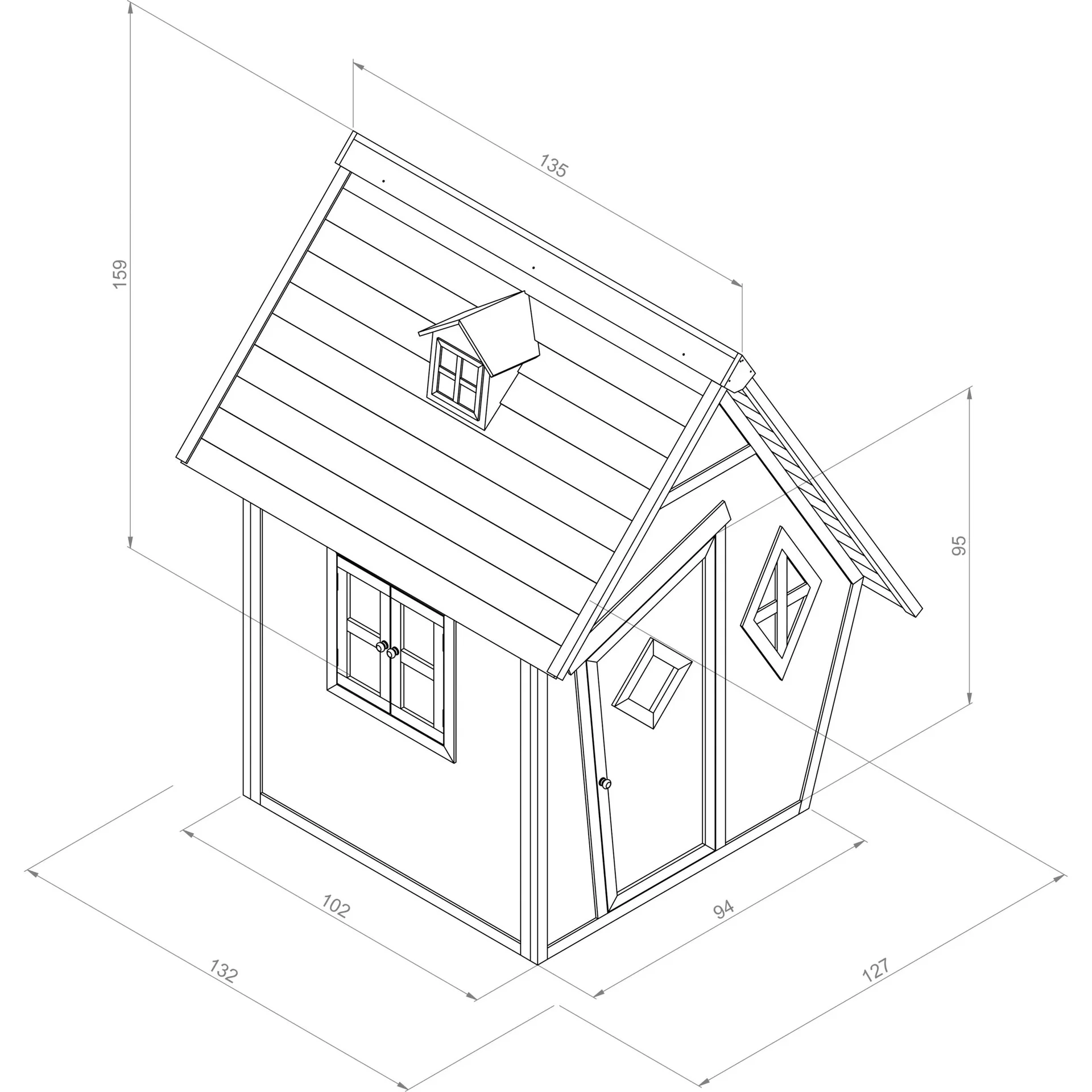 Cabin Spielhaus - 0