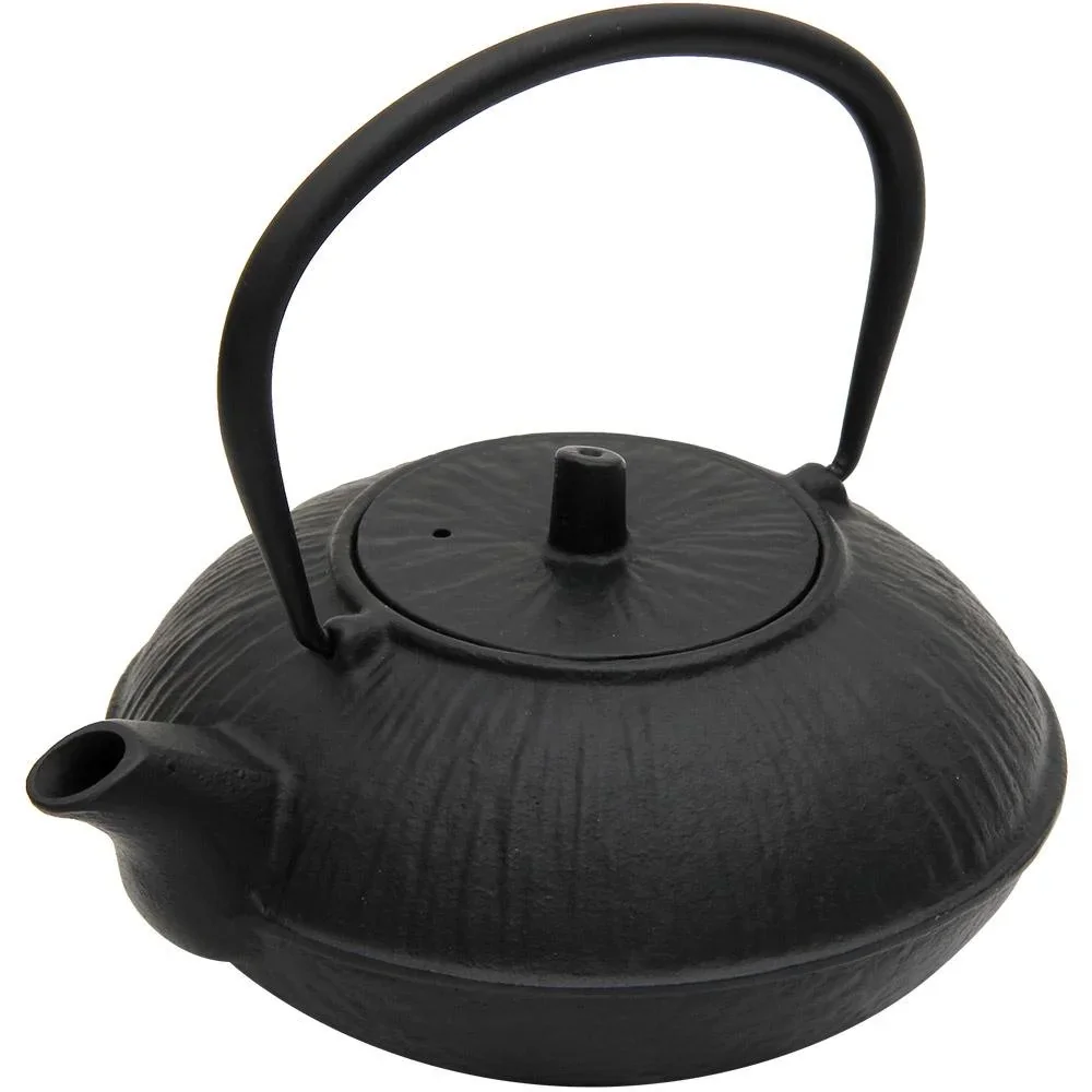 Teekessel Gusseisen - 1100 ml - Schwarz - 0