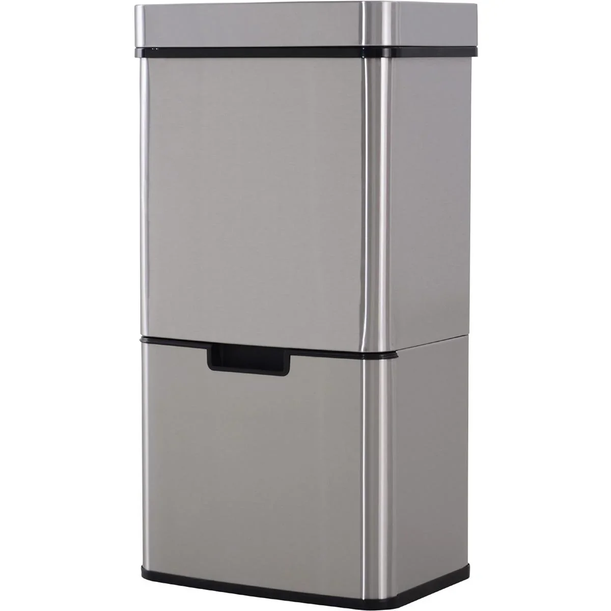 Abfalleimer mit Sensor silber - 0