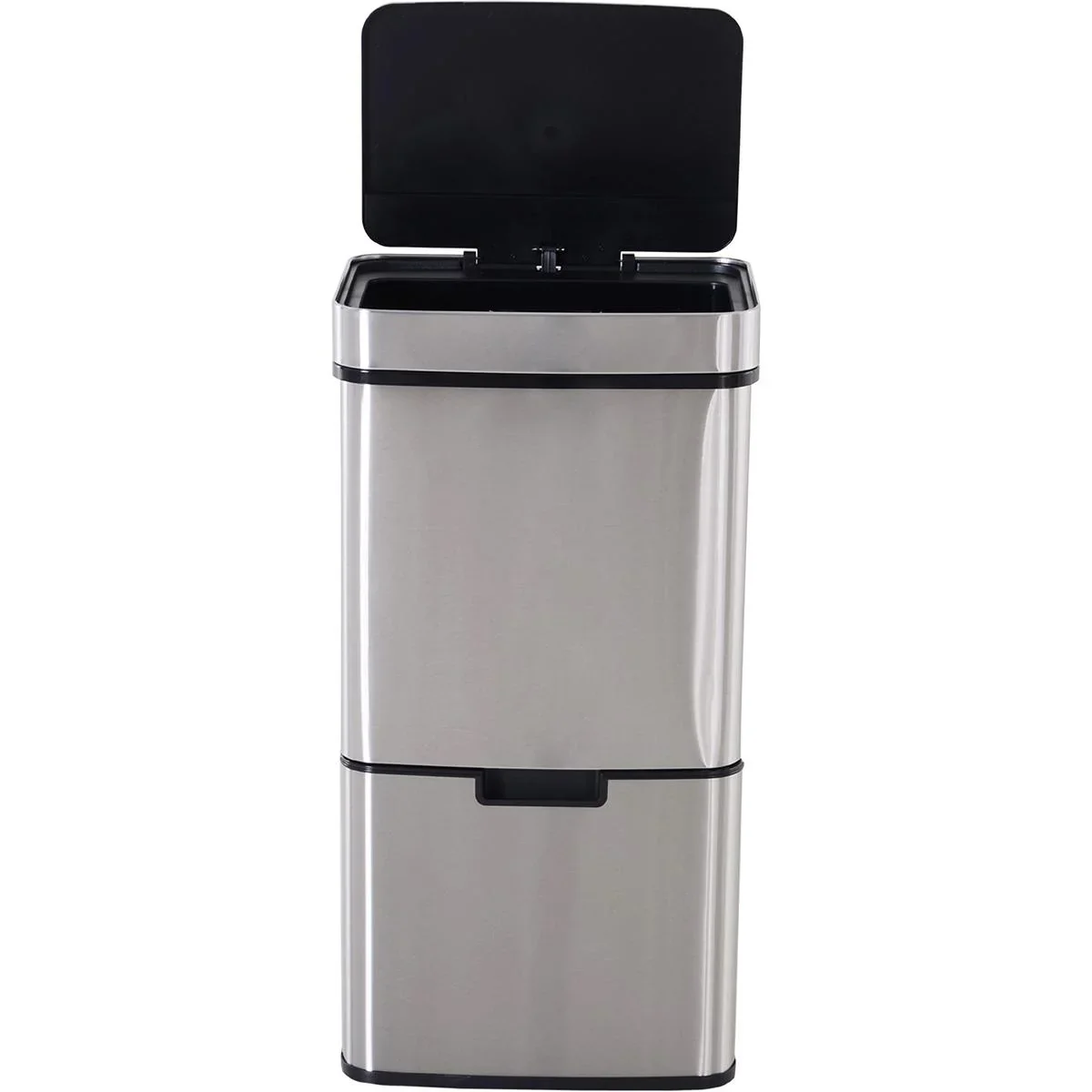 Abfalleimer mit Sensor silber - 7