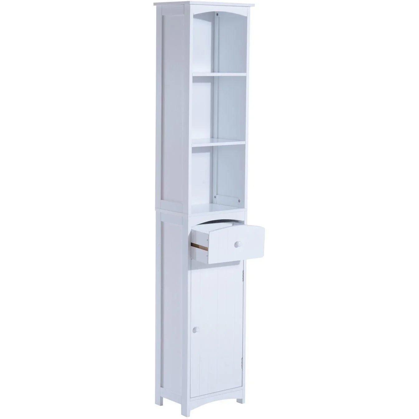 Badschrank 34x24x170cm Badezimmerschrank Badregal - 3