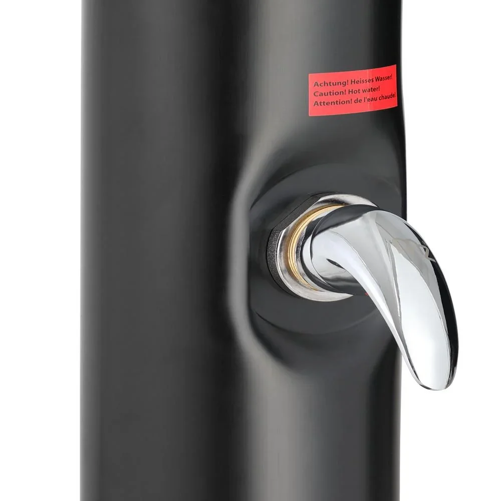 Gartendusche - Solarbetrieben - für den Außenbereich - kostenloses Warmwasser - 2