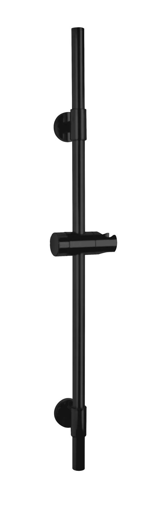 Duschstange Basic Schwarz, 66 cm - 0