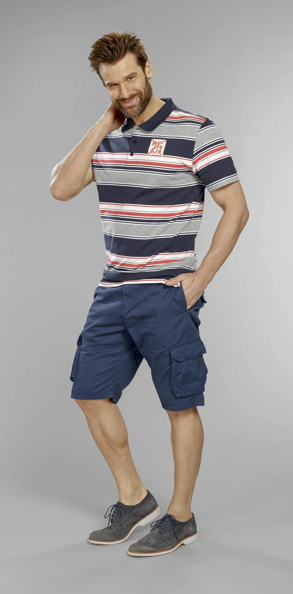 Cargoshort, marine, Gr.2XL - 4