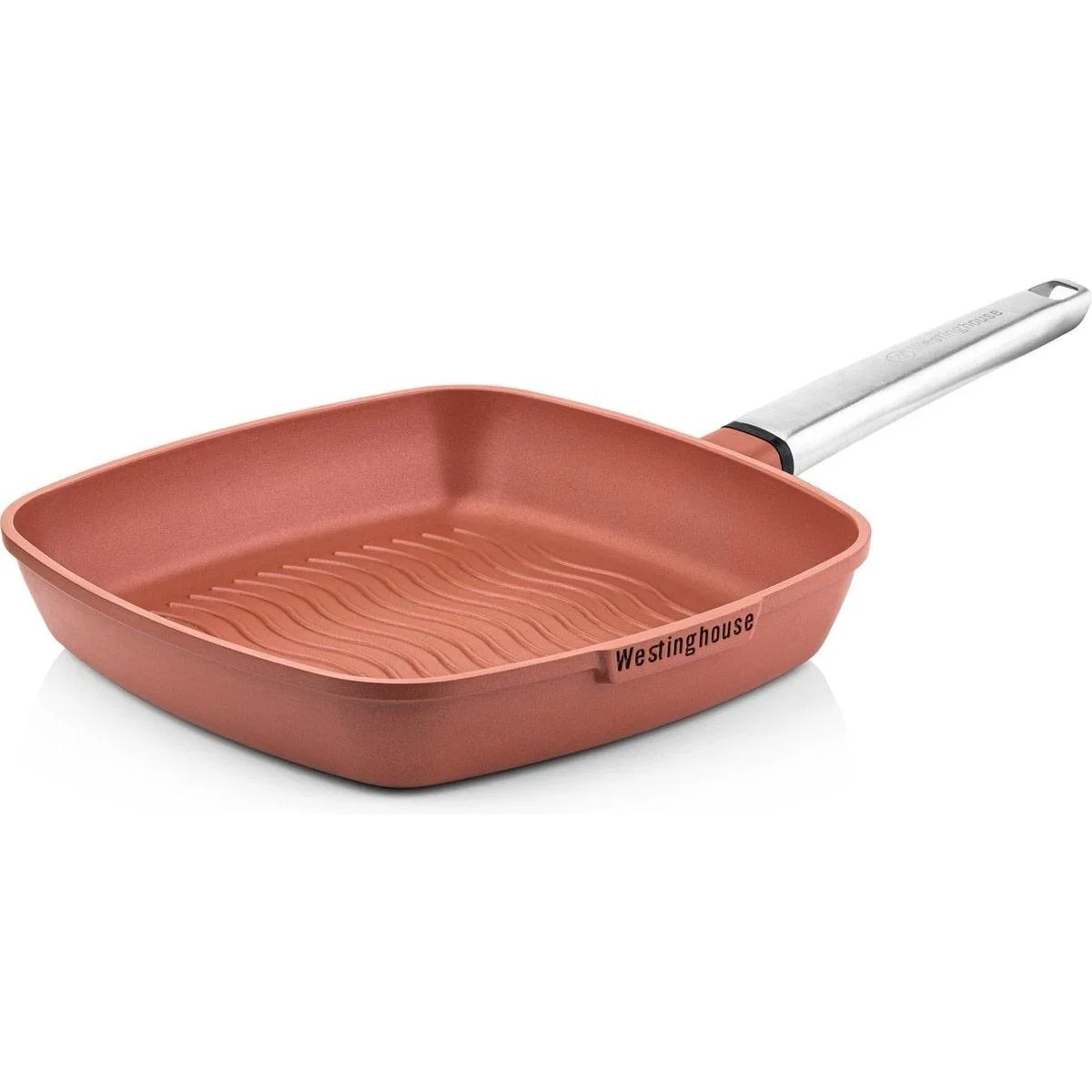 Performance Series Töpfe und Pfannen - Grillpfanne 28 cm + Bratpfanne 28 cm - Orange - 0