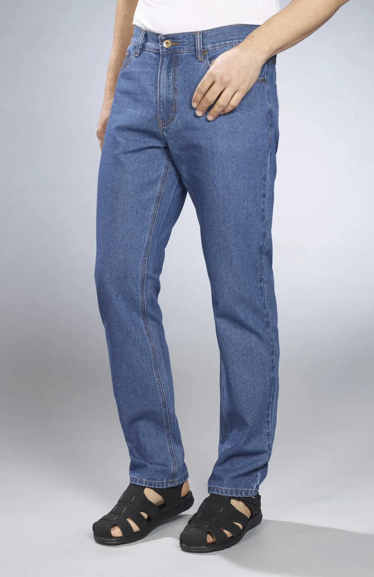 Jeanshose, Farbe bluestone, Gr.48 - 1