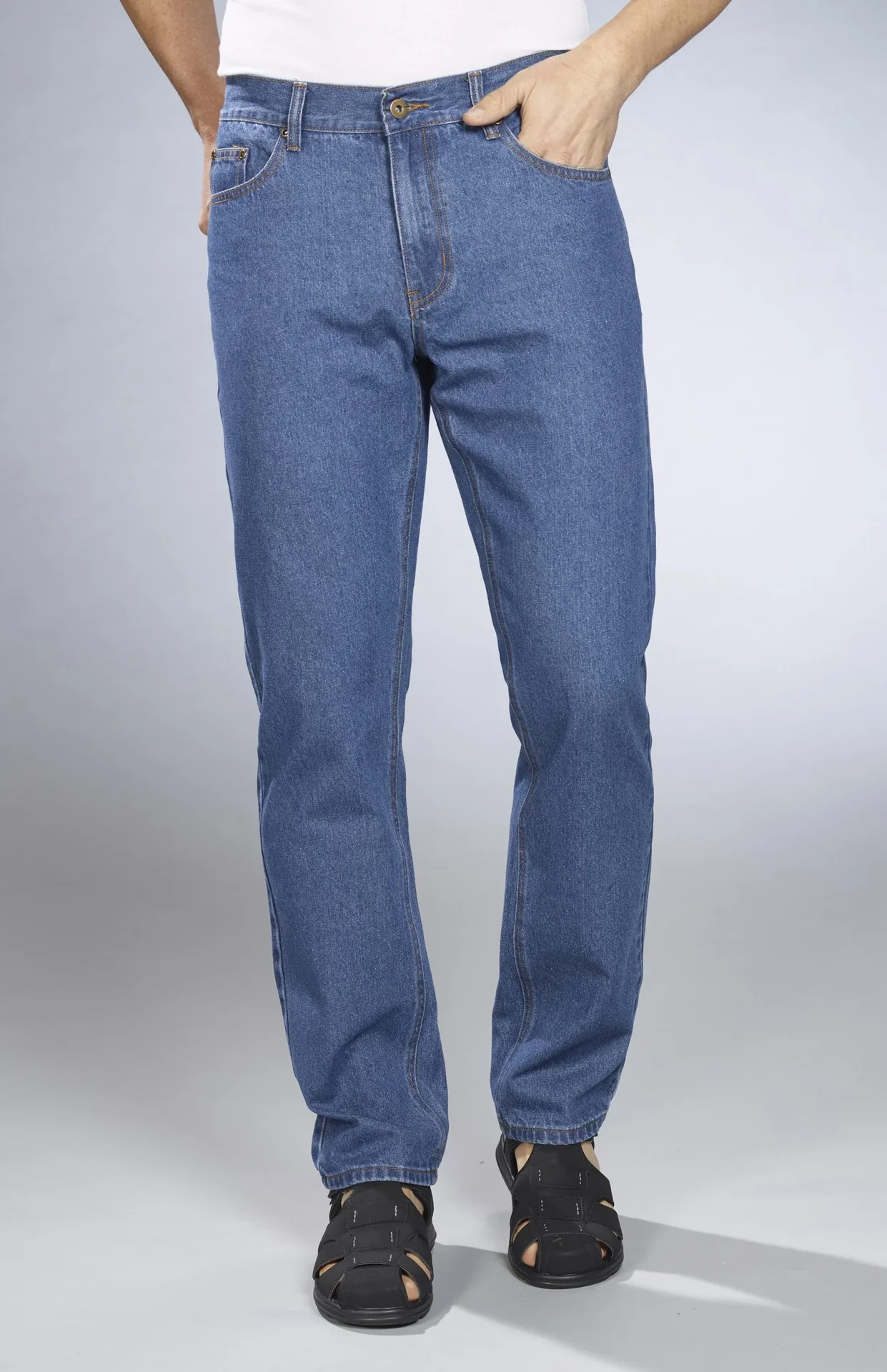 Jeanshose, Farbe bluestone, Gr.48 - 3