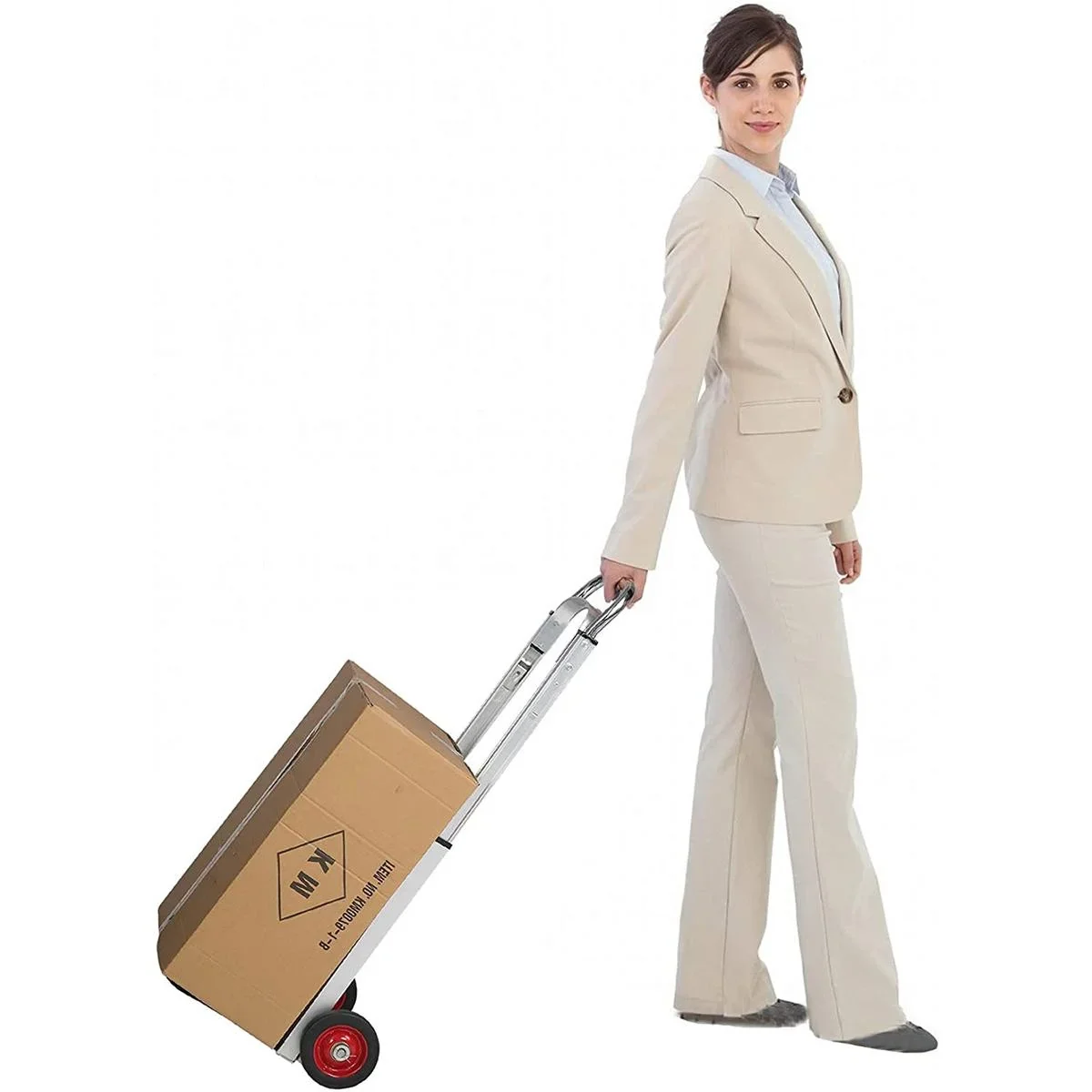 Aluminium-Trolley - 70kg - 72x41x11cm - Plattform 35 x 24 cm - 5