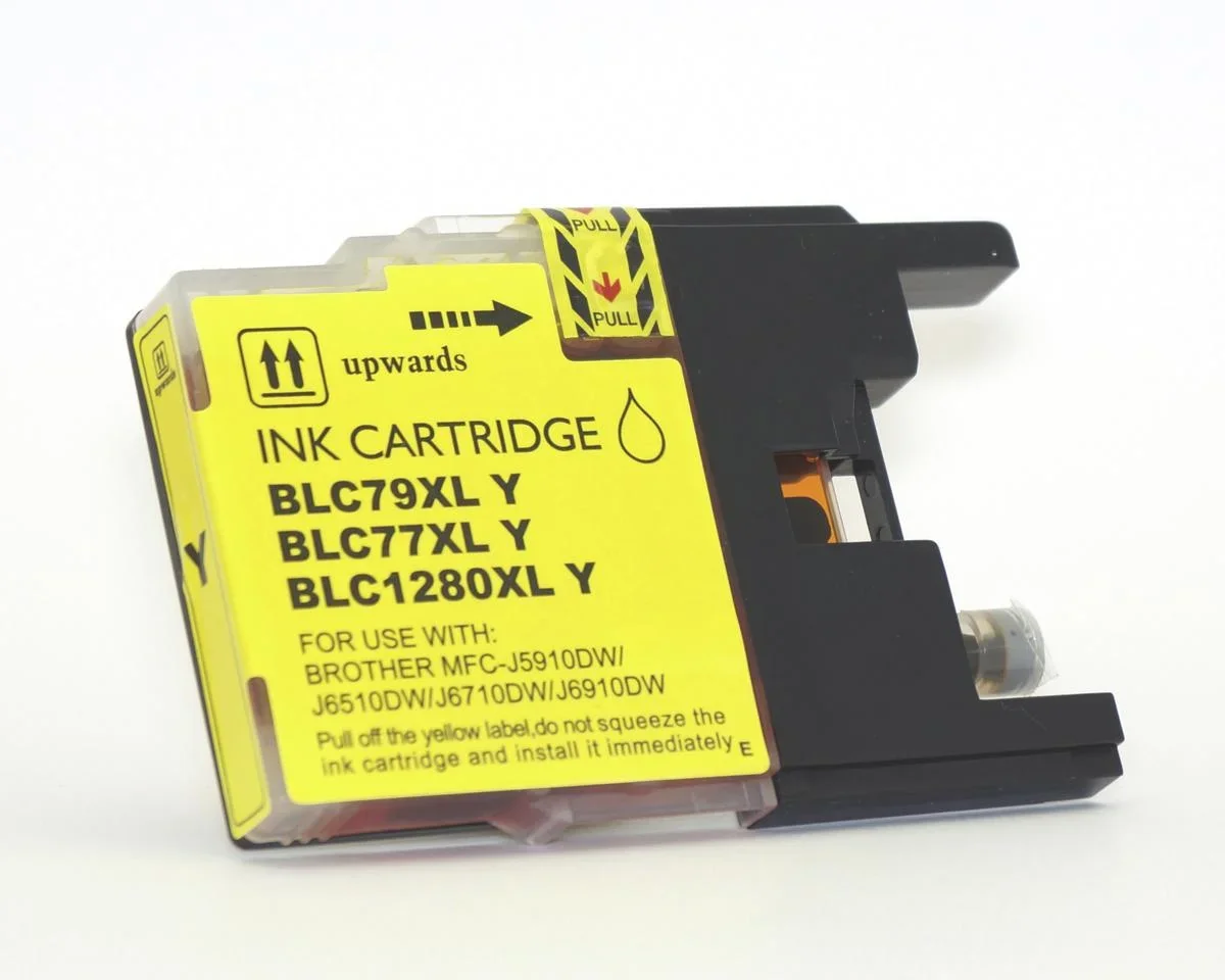 Druckerpatrone für Brother LC1240Y01 gelb - 1