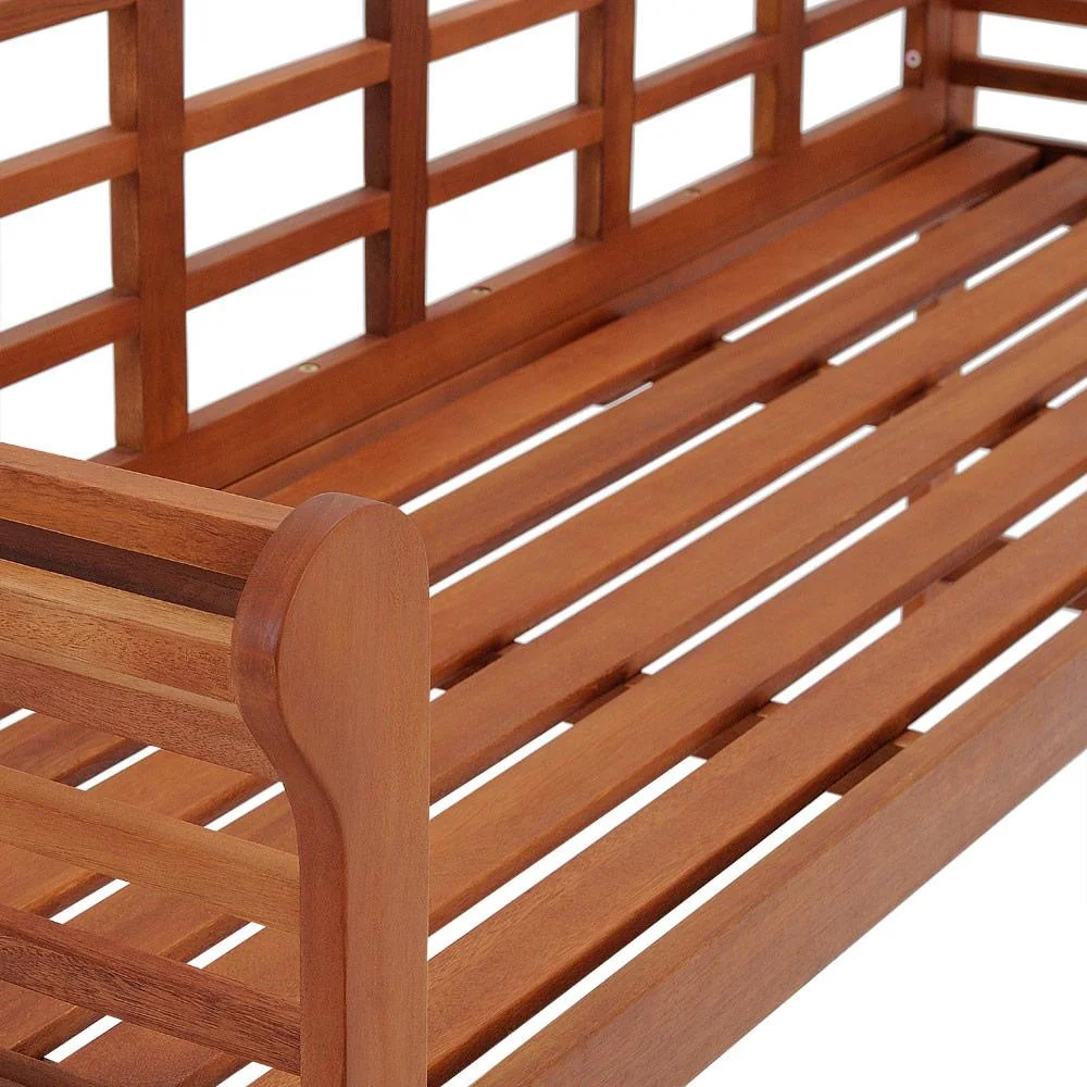 Gartenbank Marlboro Eukalyptusholz 135x52x100cm FSC-zertifiziert - 2