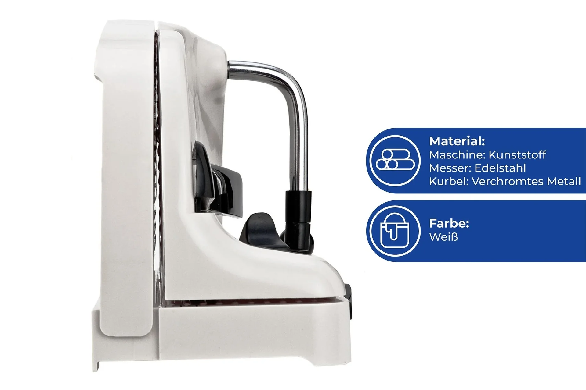 Brotschneidemaschine mit Handkurbel - 2