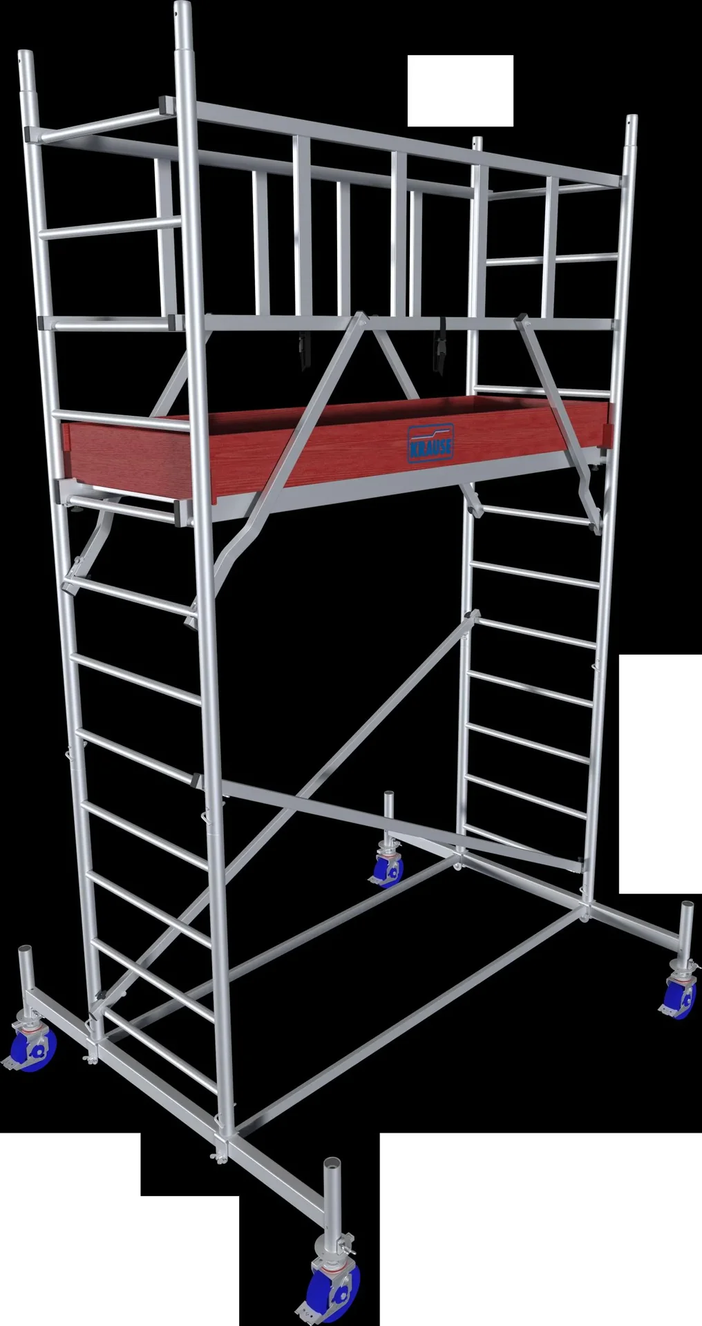 MONTO ProTec Alu-Fahrgerüst, Arbeitshöhe ca. 4,30 m - 0
