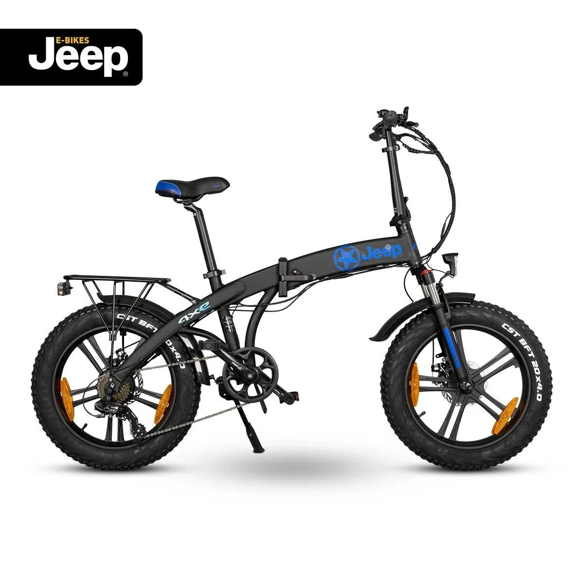 Unisex Fold FAT E-Bike, 20 Zoll, 7-Gang Kettenschaltung, black, Falt-E-Bike, FR 7100 4xe Limited Edition - 1