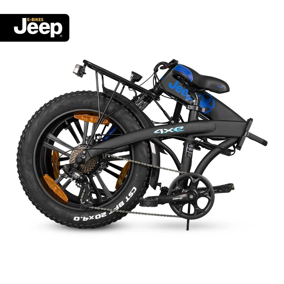 Unisex Fold FAT E-Bike, 20 Zoll, 7-Gang Kettenschaltung, black, Falt-E-Bike, FR 7100 4xe Limited Edition - 4