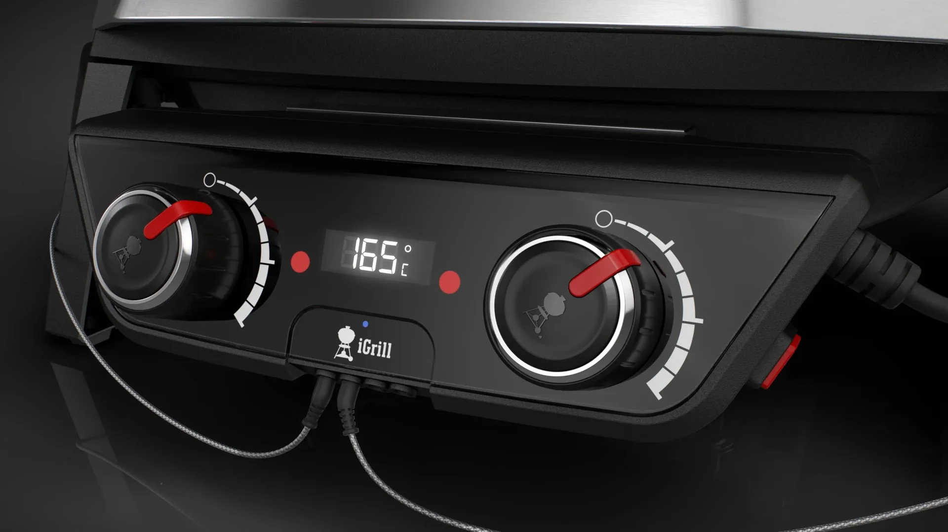 Elektrogrill PULSE 2000 Rollwagen, Black - 3