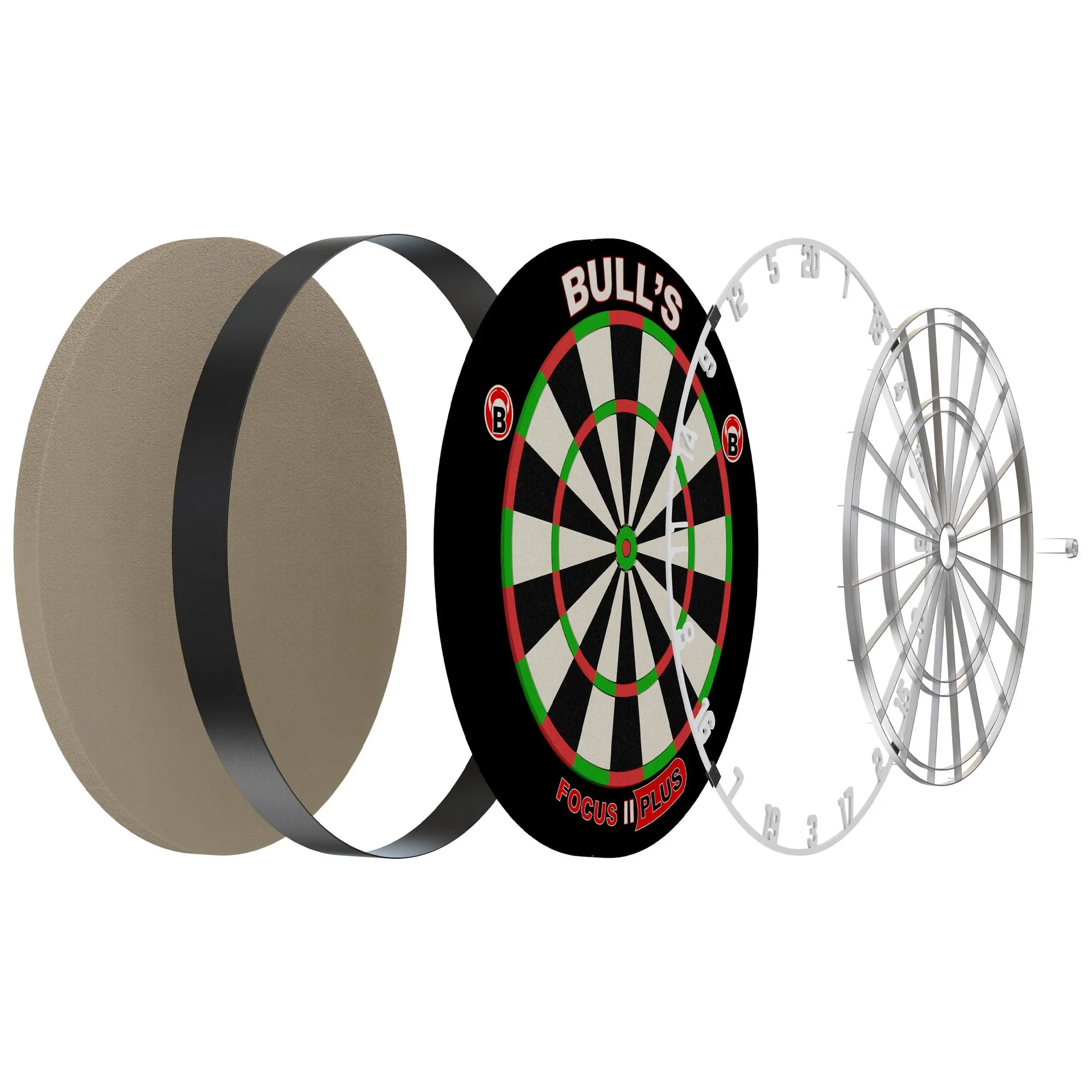 Focus II Plus Dart Board - 1