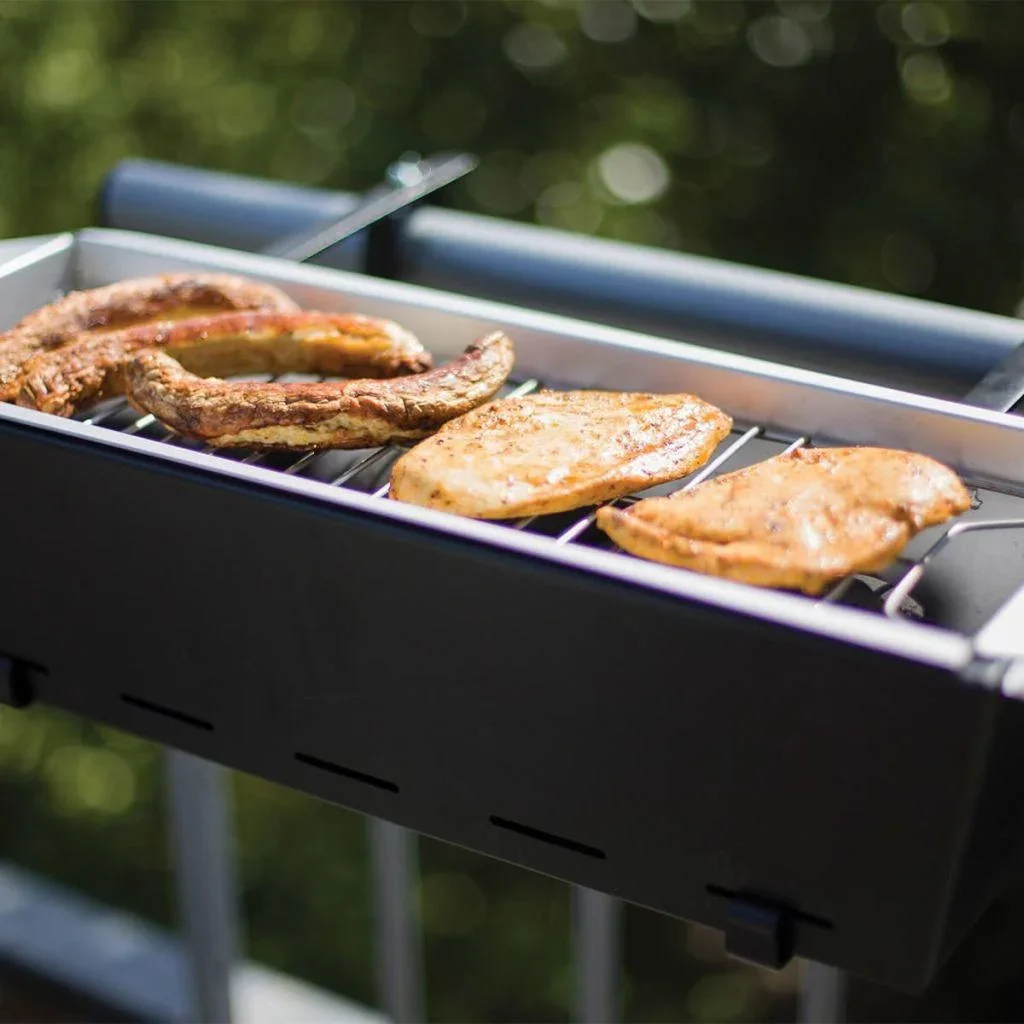Esschert Design-Balkongrill schwarz BL096 - 0