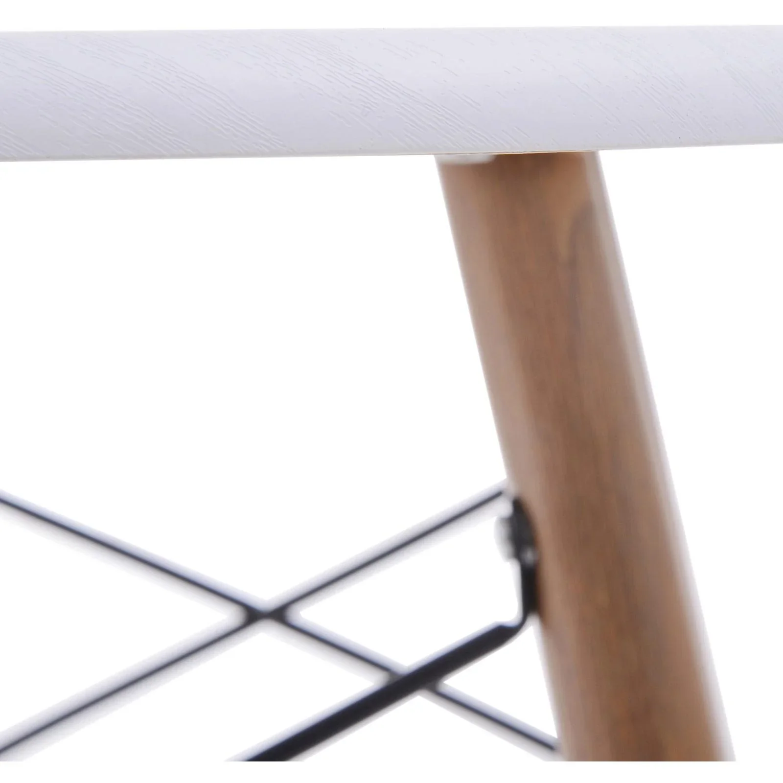 Couchtisch Beistelltisch Kaffeetisch Teetisch Nachttisch rund Holz + Metall Ø60 x H55 cm - 2