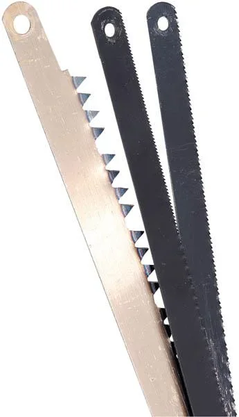 Hand - Bügelsäge, 390 mm mit 3 Sägeblättern - 1