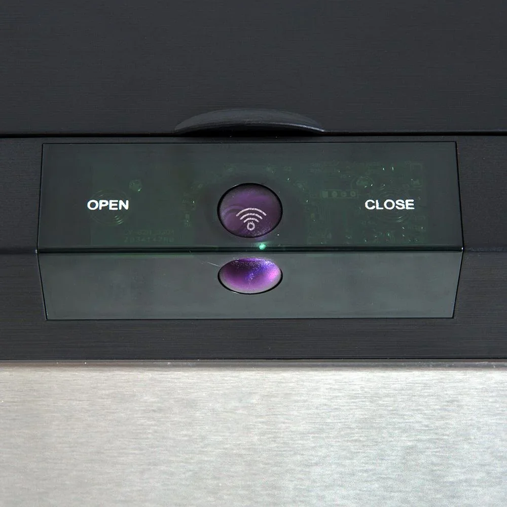 Mülleimer Automatik mit Infrarotsensor 52L Silber - 6