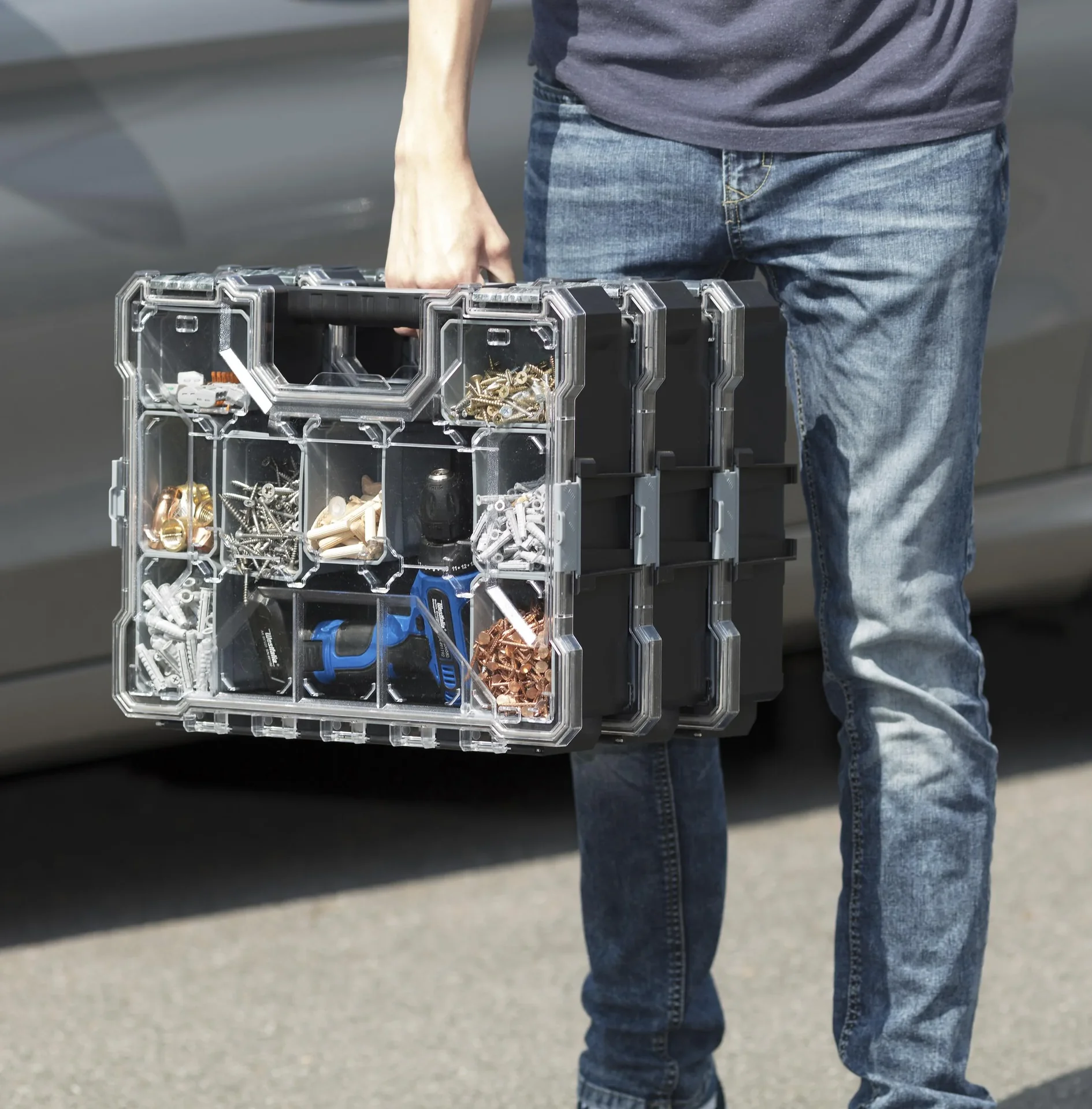 Sortimentskoffer mit 12 Wechselboxen - 10