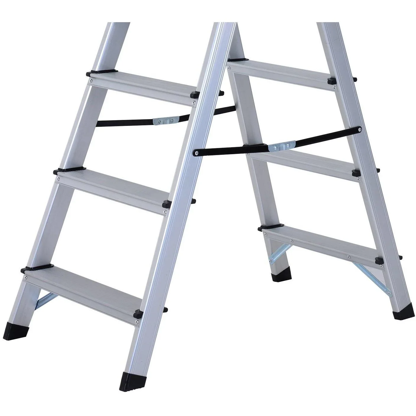 Trittleiter Aluleiter Klapptritt 5 Stufen - 0