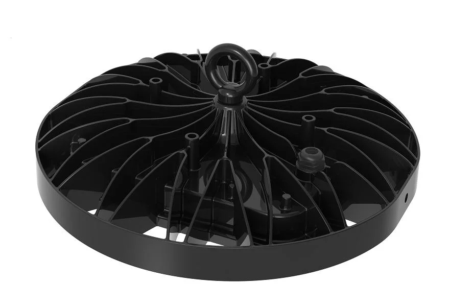 LED-HighBay in UFO-Form bietet 100 W, 9400 lm, 5000 K (neutralweiß) und IP65 Schutz. - 6
