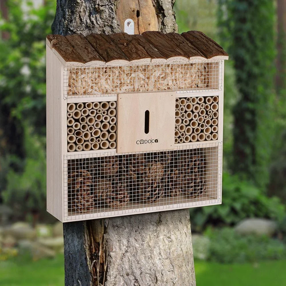 Cadoca Insektenhotel 30,5x9,5x31cm - 4