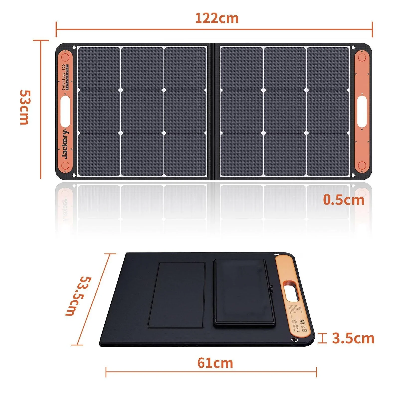 Faltbares Solarpanel SolarSaga 100 - 1