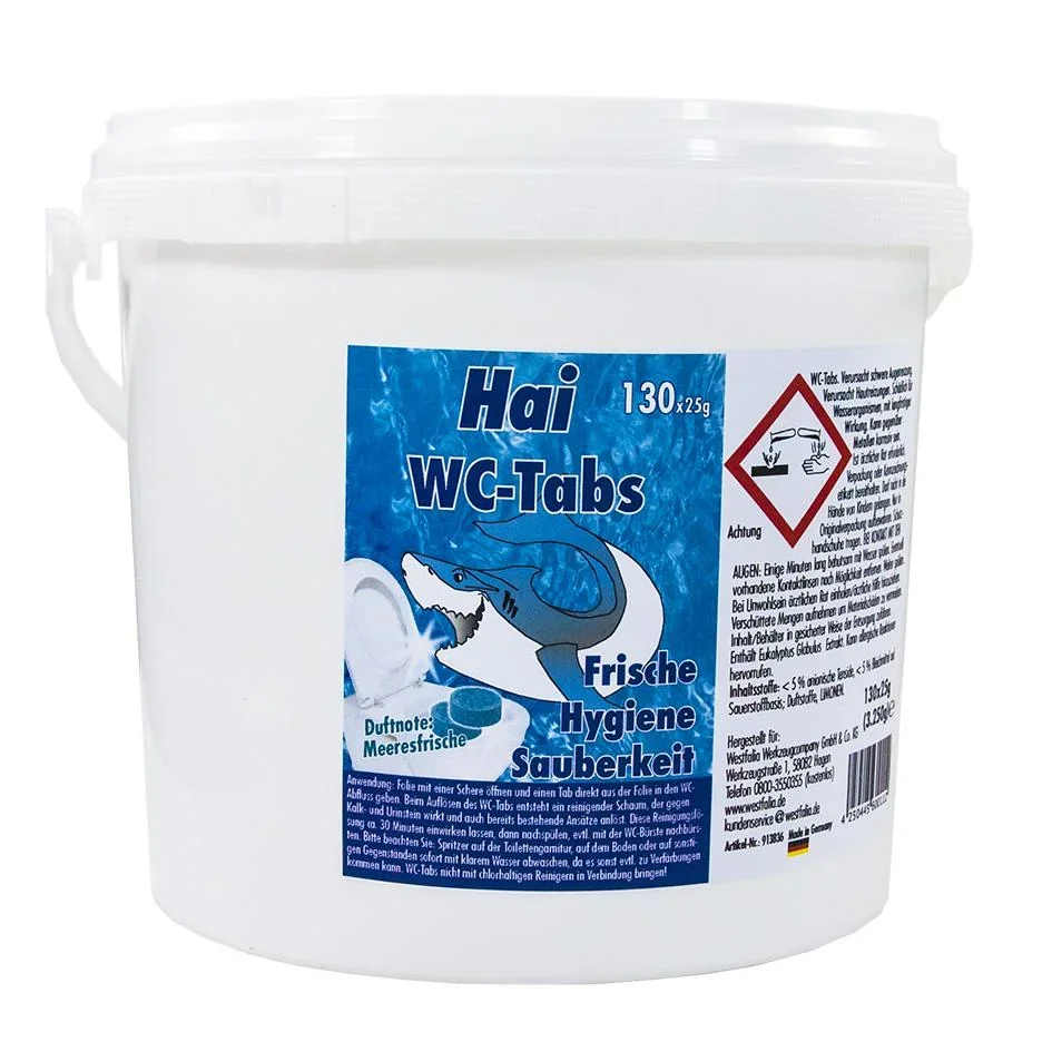 WC-Tabs, "Meeresfrische", 130 Stück - 0