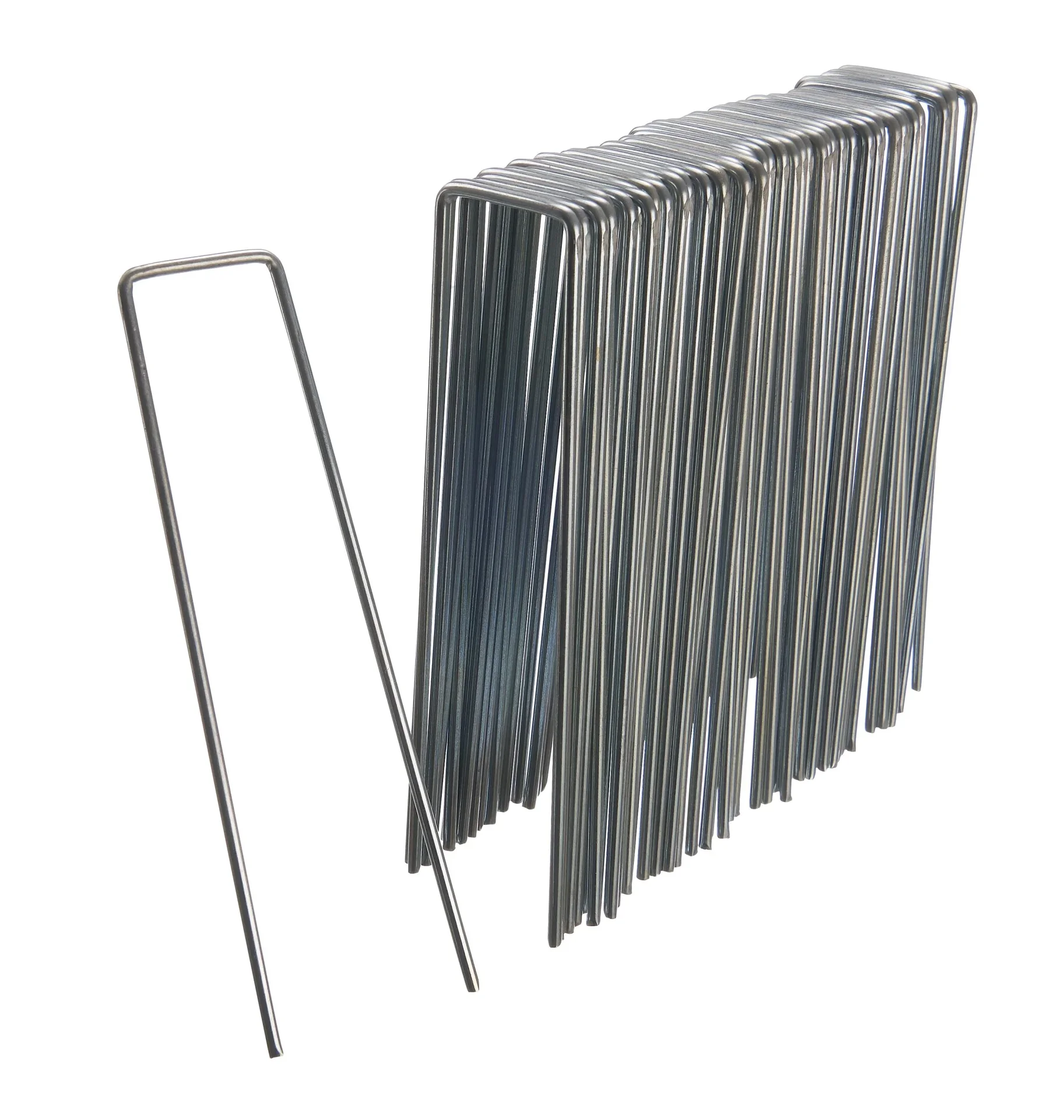 Multi-Erdanker, U-Metall, verzinkt, 50 Stück - 4