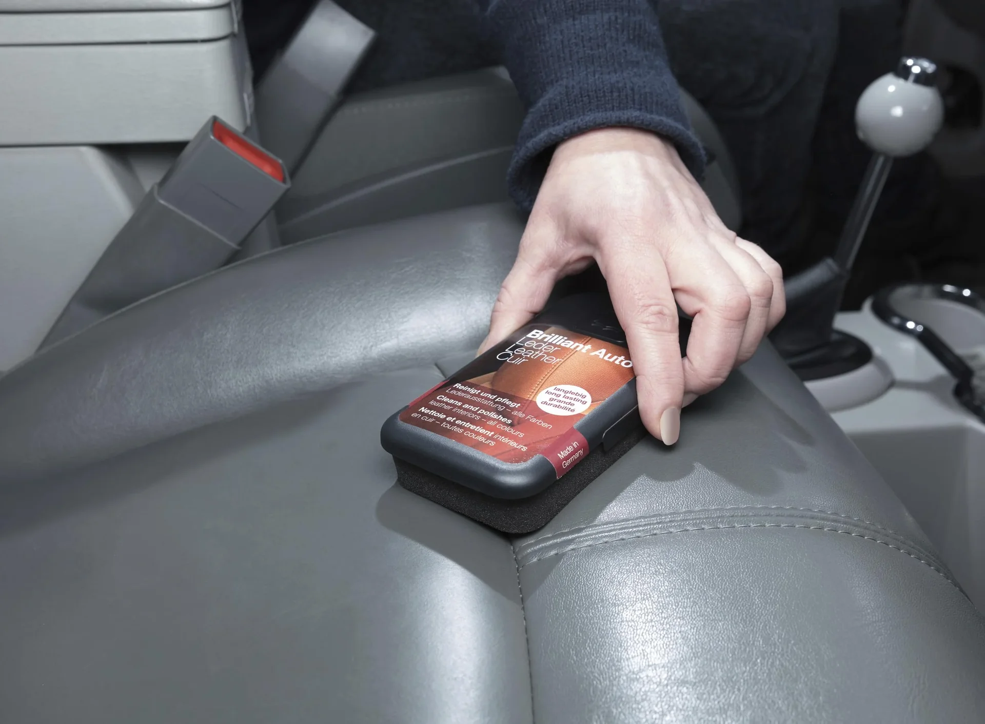 Brilliant Auto Lederpflege Schwamm - 1