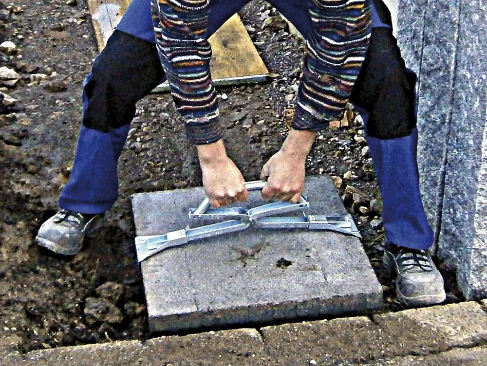 Universal Plattenheber 30 - 50 cm , Tragfähigkeit 40KG - 4