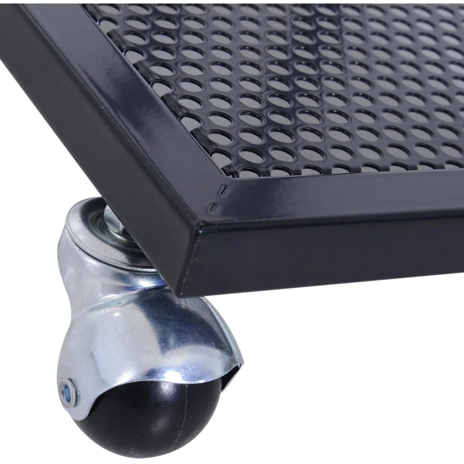 Rollbarer Beistelltisch in C-Form - 4